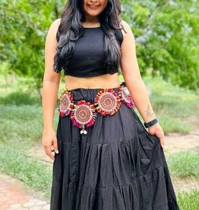 Black Backless Blouse