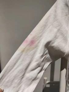 White Cardigan and Pink Pants Set