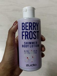 Zudio Berry Frost Shimmer Body Lotion
