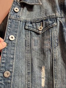 vintage Dolce &amp; Gabbana embellished denim jacket