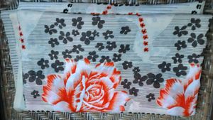 Floral Print Sarees(set of 2)