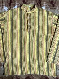 Men's Striped Kurta