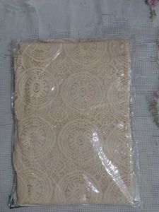 Cotton Net Embroidered Decorative Table Runner