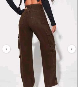 Brown Cargo Pants