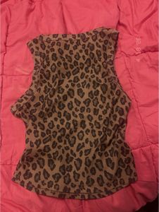 Leopard Print Tank Top
