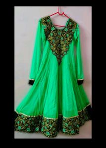 Beautiful Green Anarkali Suit 💚
