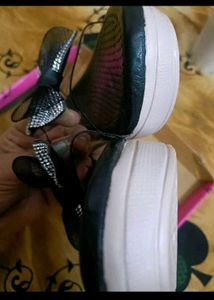Sparkling Bow Party Wedges  in 6 size 40