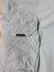 Light Blue Cargo Pants