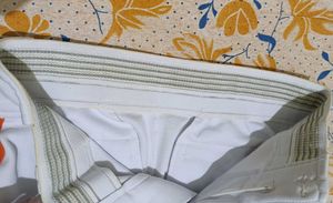 Stylish White Pants with Details