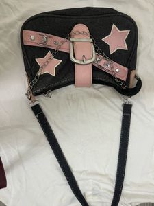 Cute Star Patch Shoulder Bag