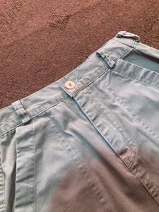 Olive Green Mini Skirt