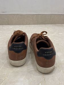 Peter England Brown Casual Sneakers