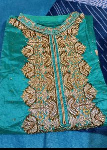Heavy Work Party Wear Unstitched Dress Material
