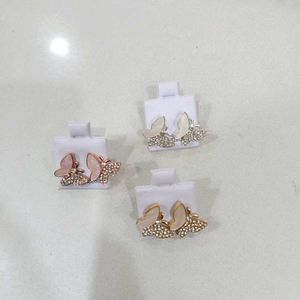 3 different earrings combo