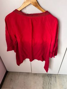 Ombre Red Top