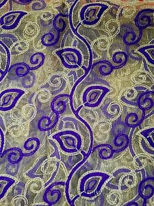 Beautiful Net Unstitched Blouse Fabric