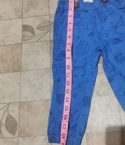 Printed Joggers With Suspenders 😍