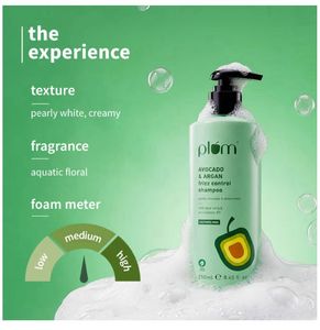 Plum Avocado &amp; Argan Frizz Control Shampoo