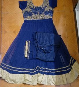 3 Piece Set Of Anarkali Suit