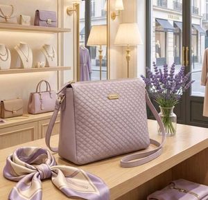 Stylish Quilted Crossbody Bag