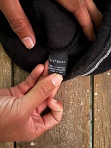 Van Huesen Black Vintage Beanie