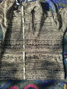 Patterned Long Sleeve Shirt