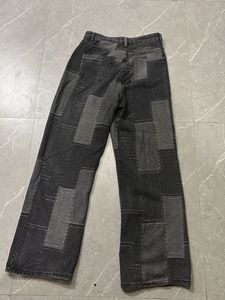 Patchwork Denim Jeans