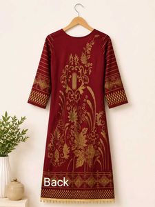Maroon kurta set