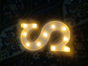 ✨"S" – Warm Glow Decor Piece ✨