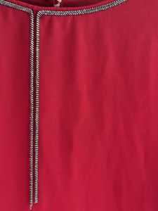 Maroon Kurta Top