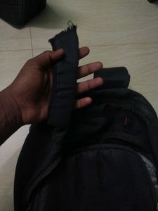 priority Black Backpack