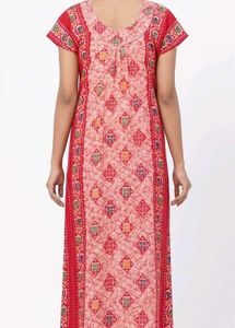 Comfortable Printed Nightgown