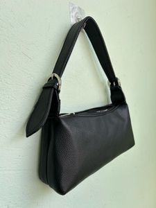 Black Baguette Bag