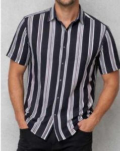 Striped Silk Shirt | Premium Smooth Fabric