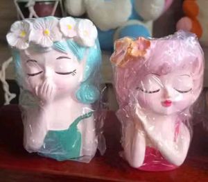 Cute Girl Planters pot ❣️❣️😍😍