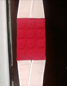 Vintage Red Weightlifting Belt