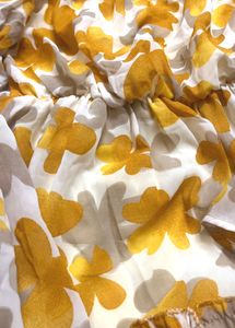 Yellow Floral Tiered Mini Dress