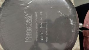 NEW BRANDED HARD ANODIZED SAUCE PAN WITH FREE SCRU