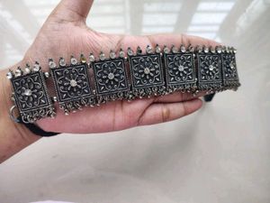 Oxidized Silver Necklace