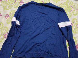 Blue "Sorry Darling" Graphic Top