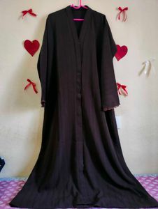 Elegant Brown Zoom Abaya - Modest Fashion