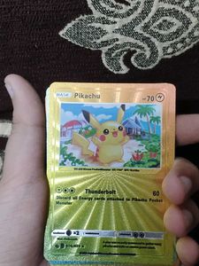Pokemon Card Rainbow Golden Edition