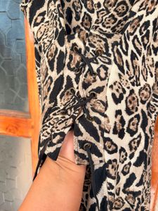 Animal Print Dress