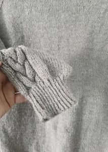 Handmade Knit Sweater  acrylic of peru wool