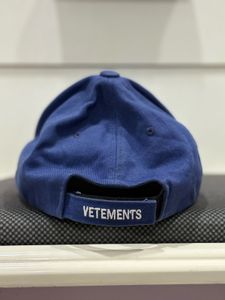 vetements Navy Cap