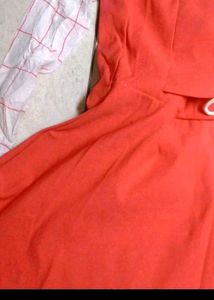 Red Dress &amp; Blouse Set