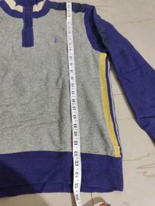 Men's Colorblock Pullover Sweater