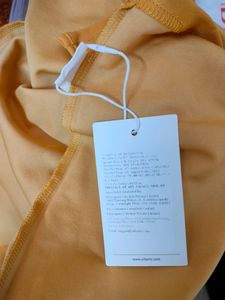 Urbanic Side Slit Yellow Bodycon Dress
