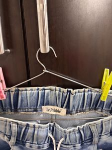 Light Wash Distressed Denim Jeans
