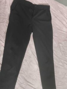 Black Classic Fit Trousers